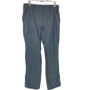COLUMBIA Omni-Shade Hiking Pants Gray Size 8 Short B38-4